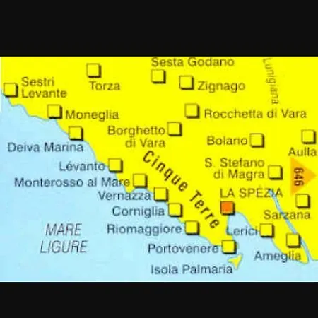 La Piccola Casa Di Rosa Borgo Marola Sul Golfo Lejlighed *